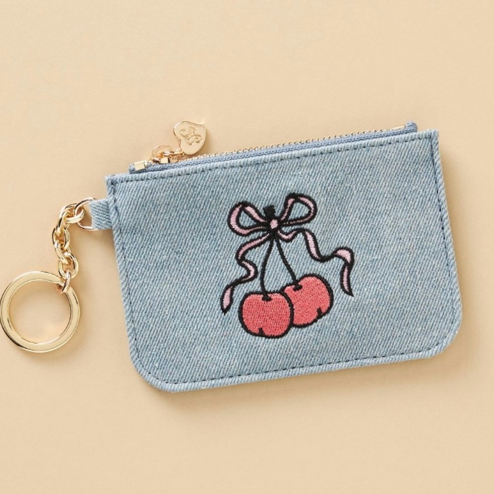 Anthropologie x Frasier Sterling Coin Purse Key Chain